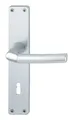 Hoppe Birmingham Aluminium-Langschild-Türgriff-Garnitur 1117/202SP,... 2533847