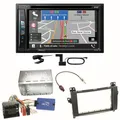 Pioneer AVIC-Z730DAB Navigation Bluetooth USB Einbauset für Mercedes Vito W447