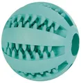 TRIXIE Mintfresh Ball Denta Fun Ball mit Minzgeschmack Naturgummi mint/grün 7 cm