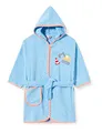 Playshoes Jungen Kinder Bademantel Bagger 340017, 17 - Bleu, 110-116