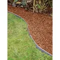 bellissa Rasenkante Beeteinfassung Metall verzinkt 118x13cm 99680 - Silber