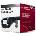 Für Skoda Kodiaq SUV II Typ PS7 (VAPOS) Anhängerkupplung schwenkbar neu