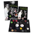 Eulenspiegel 212066 - Schmink-Palette zur Geisterstunde, für ca. 120 Masken, vegan, Schminkfarben