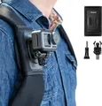 TELESIN Rucksack Schultergurt Halterung GoPro Hero 12/11/10/9/8/7/6/5/Mini/Max