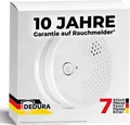 Dedura Rauchmelder Set (7 Stück), DIN EN 14604, Rauchwarnmelder inkl. Batterie