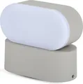 Auenbeluchtung Wandleuchte LED grau Gehuse drehbar 6W 3000K 8290 V-TAC