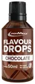 IronMaxx Flavour Drops - Schokolade 50ml | kalorienfrei & zuckerfrei | vegane Aromatropfen zum süßen von Lebensmitteln | praktischer Tropfer-Verschluss