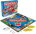 Hasbro Spiel Monopoly Super Mario Edition - Brettspiel mit Sound-Effekten