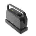 Hama TV Lautsprecher kabellos (kabelloser Stereo Funklautsprecher 2,4 GHz + Bluetooth, TV Sprachverstärker für Senioren und Hörgeschädigte, Ladestation, 2X 5 Watt, 3 Modi, 18h Spielzeit) schwarz