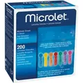Microlet Lanzetten farbig – 200 Stück