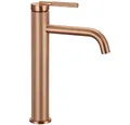 wohnwerk.idee Badarmatur Design Waschbeckenarmatur Waschtischarmatur Wasserhahn Gold Matt