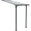 Home Deluxe - Vordach Haustür Cubis S - 150 X 150 Cm Anthrazit Größe S Haustürüberdachung Vordach Terrassendach Dach