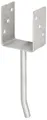 ALBERTS U-Pfostenträger Pfostenanker Schuh Einbetonieren Edelstahl 91x100 mm