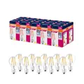 Osram LED Star Value Classic A100 LED Lampe für E27 Sockel, Birnenform, FIL, 1521 Lumen, kaltweiß (4000K), Ersatz für herkömmliche 100W Glühbirnen, nicht dimmbar, 10er-Pack