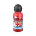 Emsa N30512 Kids Tritan Trinkflasche | Fassungsvermögen: 0,4 Liter | 100% Sicher/praktisch/hygienisch/dicht/unbedenklich | Robust | Design: Fire Brigade