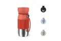 Emsa Thermobecher beYou Cup, 1-tlg., Edelstahl, Polypropylen, Silikon, 0,36 Liter, aromatischer Trinkgenuss, 100% dicht, mit Trageband