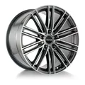1x AVUS RACING AC-M08 anthracite polished 11.5Jx22 5x130 ET61