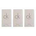 Calvin Klein CK One - EDT Eau de Toilette 100ml - 3x