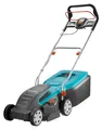 Gardena PowerMax Elektro-Rasenmäher 1400/34: Rasenmäher bis 400 m², 34 cm Schnittbreite, 40 l Fassungsvolumen, ErgoTec Plus-Handgriff (5034-20)