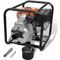 vidaXL Benzin-Wasserpumpe 80 mm Schlauchanschluss 4800 W 140935