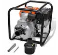 vidaXL Poolschlauch, Benzin-Wasserpumpe 80 mm Schlauchanschluss 4800 W