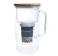 AcalaQuell Wasserfilter Kannenfilter Mira, inkl. 1x Mikroschwamm und 1x Filterkartusche