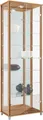 fif möbel Vitrine OPTIMA Standvitrine/Glasvitrine 2x Glastür,perfekt für Sammler,Sammlervitrine