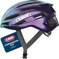 ABUS Rennradhelm StormChaser ACE - leichter Fahrradhelm für Radrennen, Gravelbike-Touren und Cyclocross - für Damen und Herren - Größe L, Violett