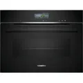 Siemens iQ700 CS736G1B1, Medium, Elektrischer Ofen, 47 l, 3300 W, 47 l, 30 - 250 °C - Schwarz