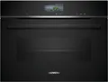 Siemens, CS736G1B1, Einbau-Kompaktdampfbackofen, 60 x 45 cm, Schwarz ,EEK:A+