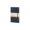 Moleskine – Notizbuch groß, 130 x 210 mm, Hardcover, saphirblau
