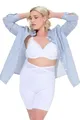 Ulla Popken Damen Shapewear-Unterhose, Schneeweiß, 62-64
