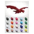 Liebesreh DRACHE SCHWARZ - Bastelset Drache schwarz (DRACHE_SCHWARZ)