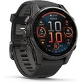 Garmin Smartwatch Fenix 8 - 43 mm AMOLED Sapphire Schwarz Carbongrau Titan 010-02903-21 89195145