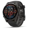 Garmin fenix 8 3 3 cm (1.3 ) AMOLED 43 mm Digital 416 x 416 Pixel Touchscreen Schwarz WLAN GPS
