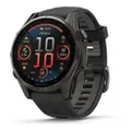 Garmin Sportuhr Fenix 8 AMOLED Sapphire Dunkelgrau