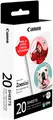 Canon Fotopapier ZINK™ Fotopapier mit vorgestanzten runden Stickern ZP-2030-2C-20