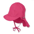 Sterntaler  Mädchen  Schirmmütze Mütze mit Nackenschutz 1511410 Magenta Gr. 49