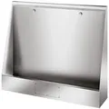 Delabie Urinalrinne LP bodenst. L.1200 Anschl. hi. Edst. 1.4301 sat