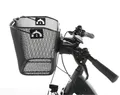 FISCHER E-Bike Korb Plus, abschließbar, Tragkraft 5 kg, engmaschig schwarz 50653