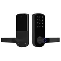 Smart Türschloss Fingerabdruck Tuya - TTLock Bluetooth Biometrisches schlüsselloses System für Haus, Wohnung, Hotel, Schule Black