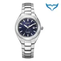 Citizen Super Titanium EW2610-80L Armbanduhr Saphir Eco-Drive 10 bar Datum Damen