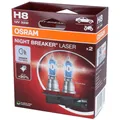 OSRAM H8  Night Breaker LASER Next Generation 150% mehr Helligkeit  DUO BOX
