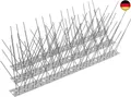 Moyofree Taubenspikes aus 304 Edelstahl, Vogelspikes-Set, Abdeckung 1,25 m,