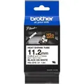 Brother Beschriftungsband Schrumpfschlauchkassette HSE-231E 11,2mm schwarz/weiß.