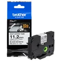 brother Schrumpfschlauch HSe-231E HSE231E, 11,2 mm schwarz auf weiß