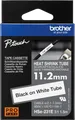 P-TOUCH HSE-231E - Schrumpfschlauch, 3:1, 11,2 mm x 1,5 m, weiß/schwarz
