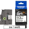 Brother Schriftband HSe-231E, 11,2mm, Länge 1,5m, schwarz auf weiß, Heißschrumpfschlauch