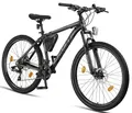 Licorne Bike Effect Premium Mountainbike Aluminium Discbremse Jungen Mädchen 21 Gang (Schwarz/Anthrazit (2xDisc-Bremse), 0, Zentimeter, 0, Zentimeter, 0, Zentimeter, 27.50, Zoll, 0, Zentimeter)