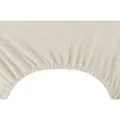 DecoKing Spannbettlaken Spannbettlaken 100% Baumwolle Schlafzimmer Bettlacken Betttuch beige 80-90 cm x 200 cm